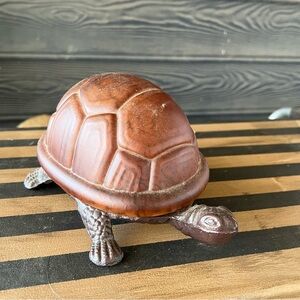 Brown Turtle Figurine